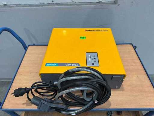 2017 Jungheinrich SLH090 24V 100A 500-625Ah Ladegerät Gabelstapler Elektrostapler charger